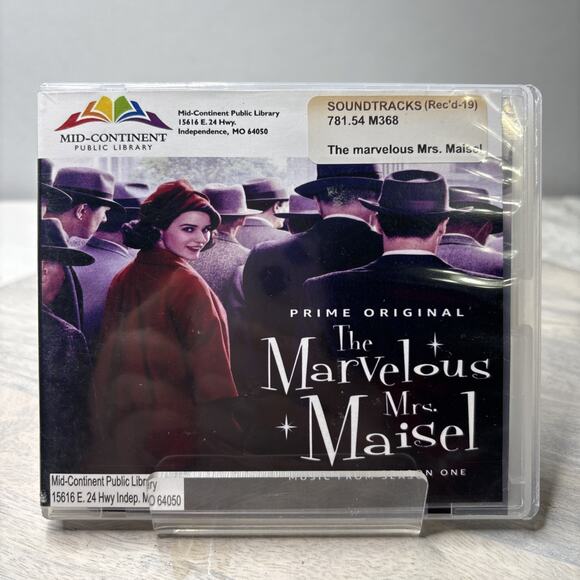 Other - The Marvelous Mrs. Maisel – Season One: Original Soundtrack (CD, Prime Original,